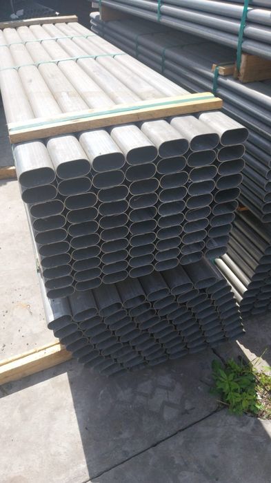 Rura  Owalna 80mm x 40mm, ogrodzenie dla koni i bydła