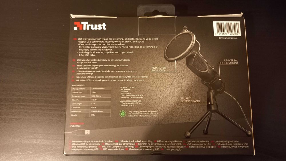 microfone streaming com garantia