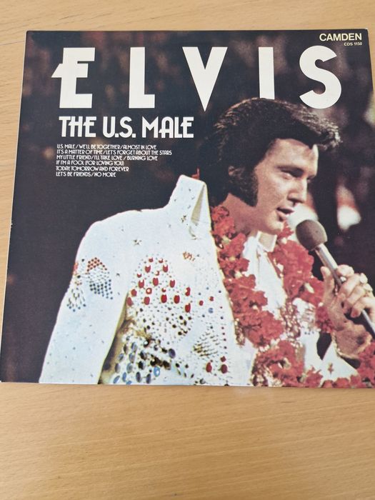 Elvis the u.s. male disco vinil
