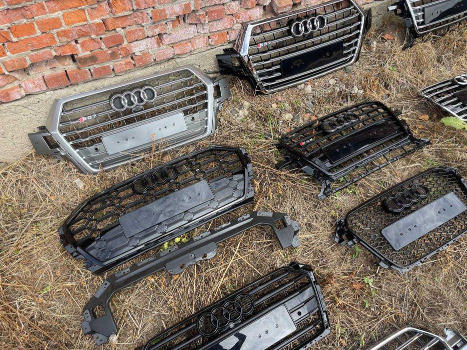 ВІДПРАВКА ЩОДНЯ Решітки ауді, решетки ауди, решотки audi a1a3a4a5a6a7