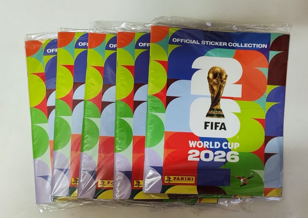 5 Cadernetas FIFA World Cup 2026