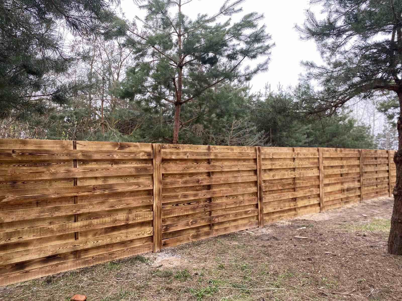 Дерев'яний забор - Готові конструкції Бровари на Olx