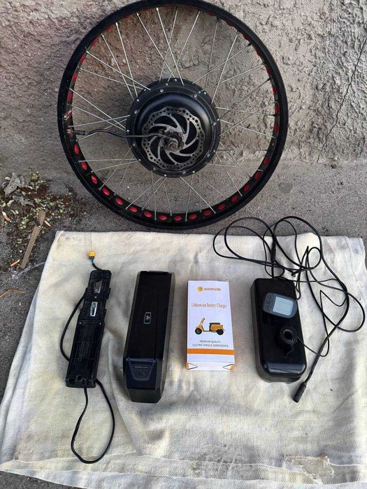 Електро комплект на Fatbike 26x4