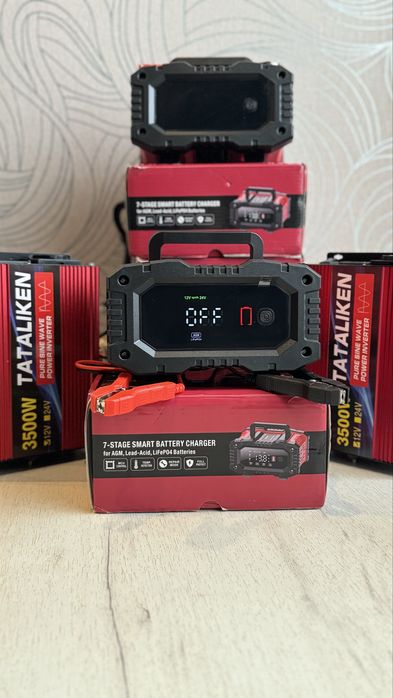 Зарядка 20а для АКБ ШВИДКА,акумулятоів Кислотні/AGM/GEL/LiFePO4 12/24V