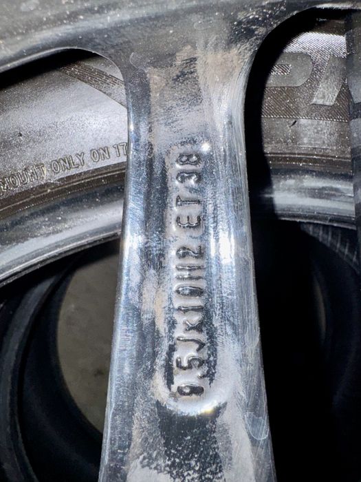 Оригинальные разноширокие диски mercedes r19 8,5-9,5j et38 5x112 4шт