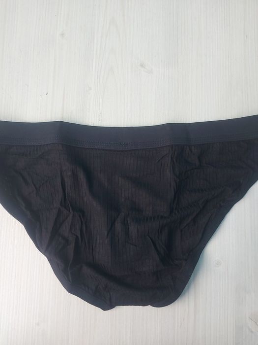 Черные мужские трусы брифы шорты плавки транки Gtops