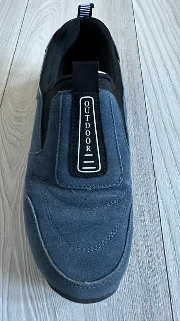Męskie buty trekingowe - wsuwane. Antypoślizgowa podeszwa.
