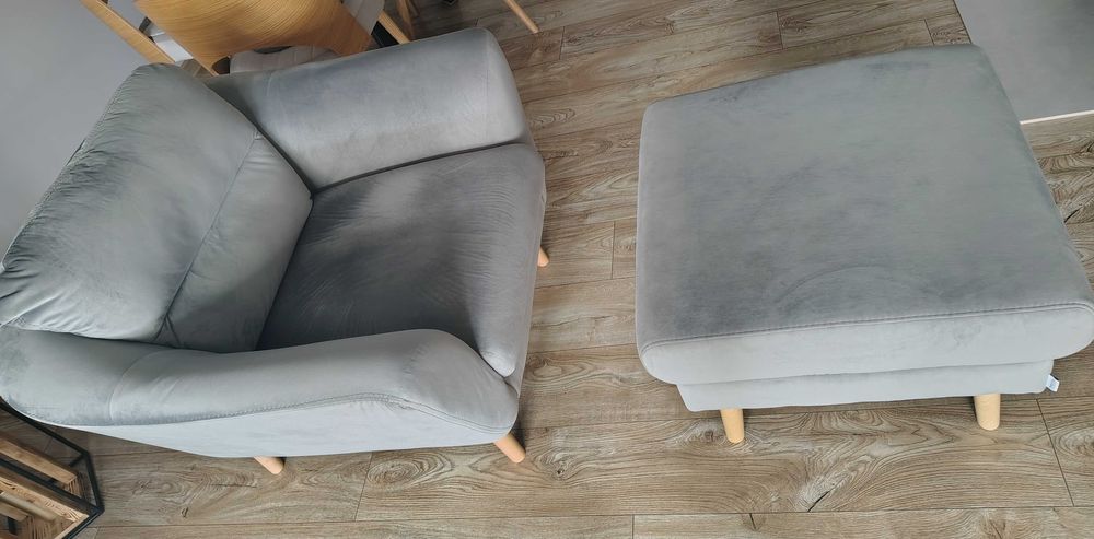 Fotel Tromso plus pufa