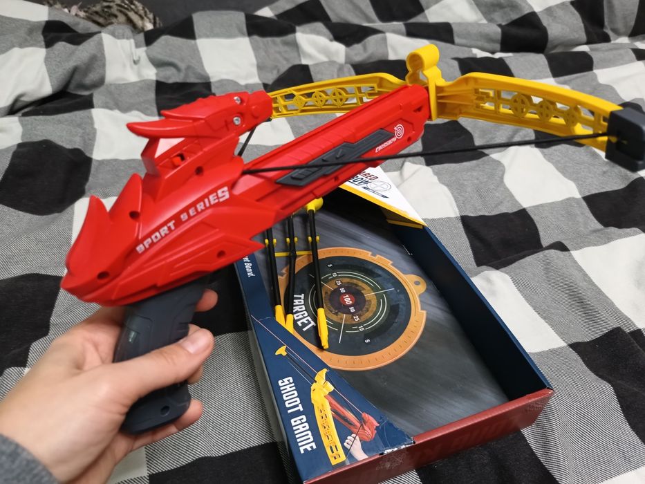 Арбалет дитячий з лазером