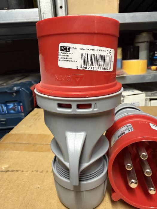 Wtyczka przenośna 32A 7P 400V