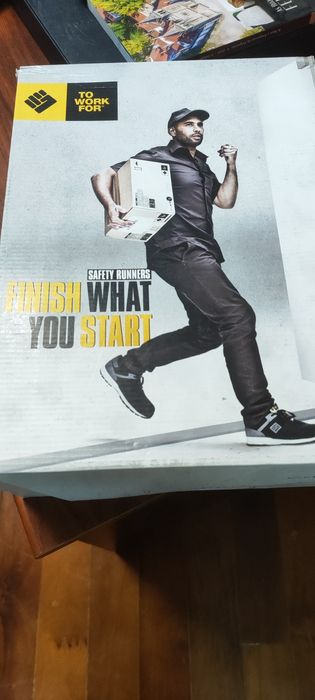 Sapatos de trabalho com segurança