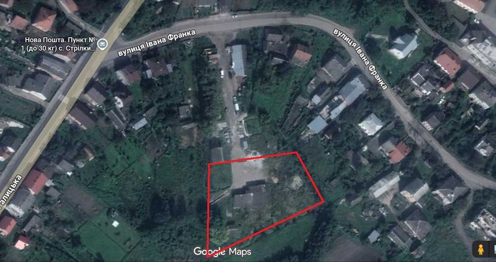 Земельна ділянка в центрі міста