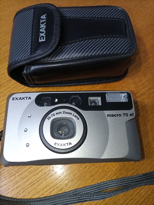 Aparat analogowy EXAKTA Macro 70 AF 35–70mm + etui