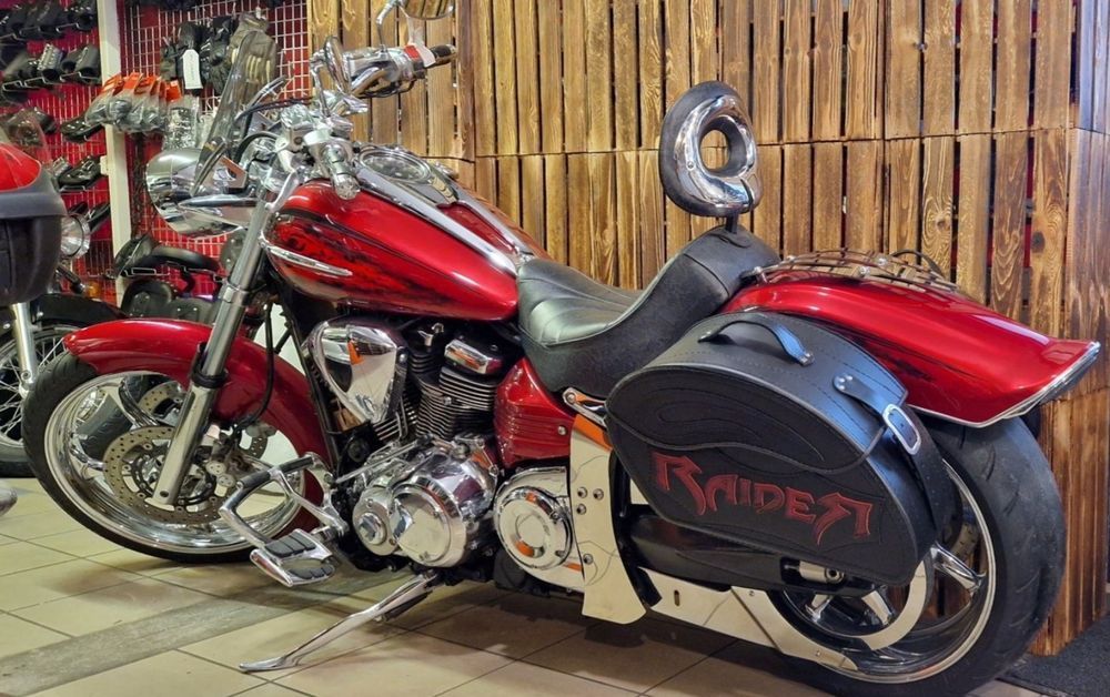 Yamaha raider sakwy boczne