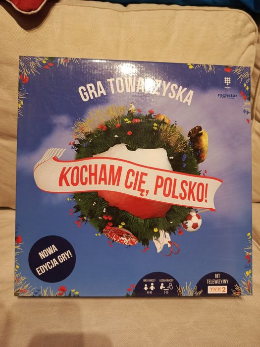 Kocham cię Polsko gra planszowa