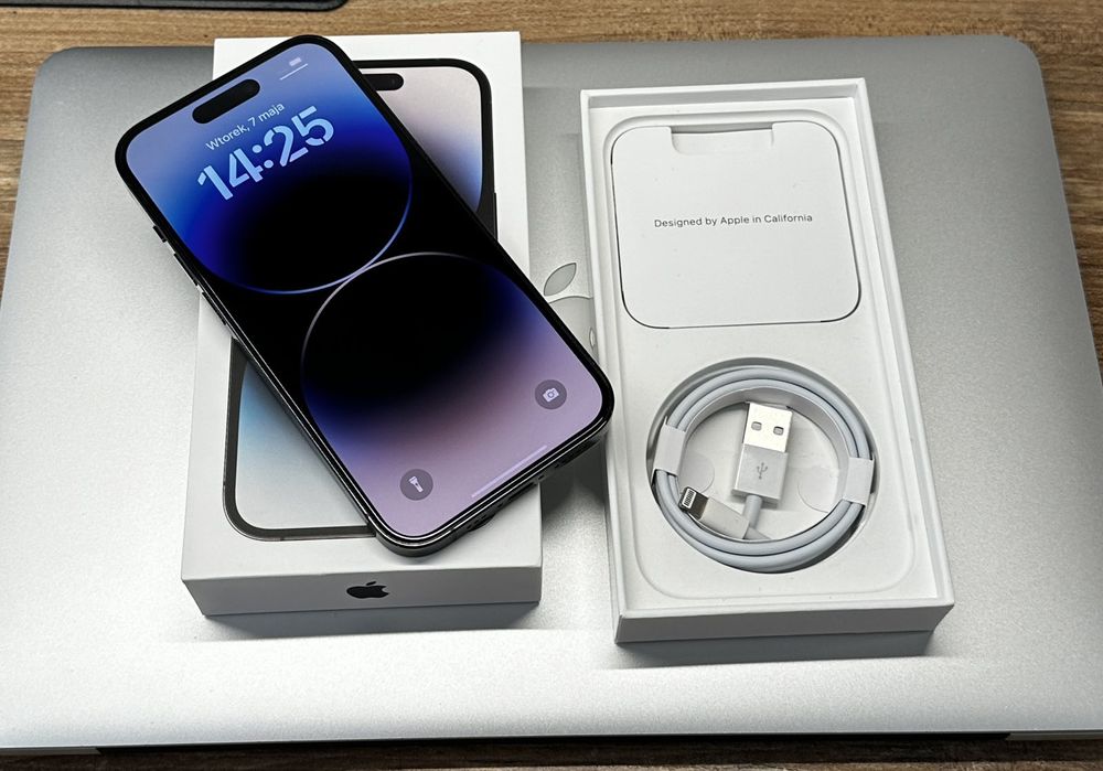 専用Apple iPhone 14 Pro MAX 256gb バッテリー93% IPhone 14 Pro Max na 256GB, 93% Bateria w Idealnym stanie Warszawa
