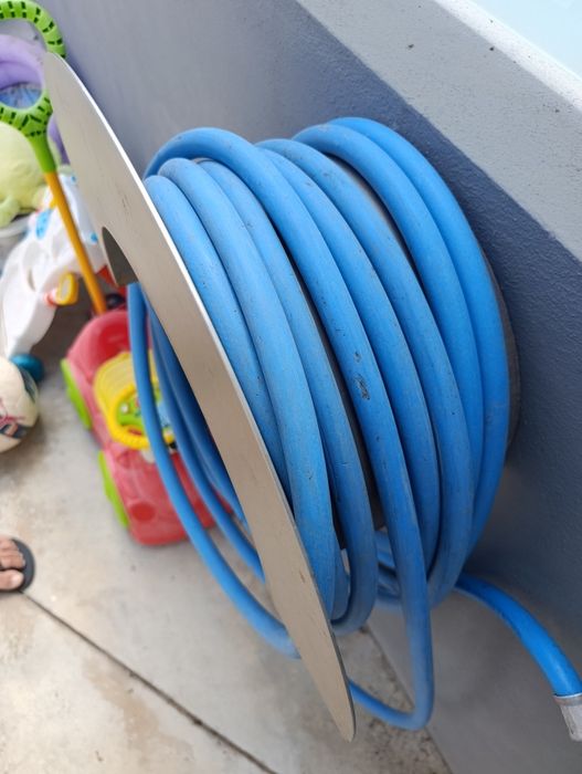 Suporte de inox para mangueira