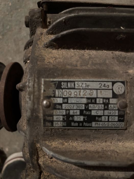Silnik 1,5 kw 1420 obr