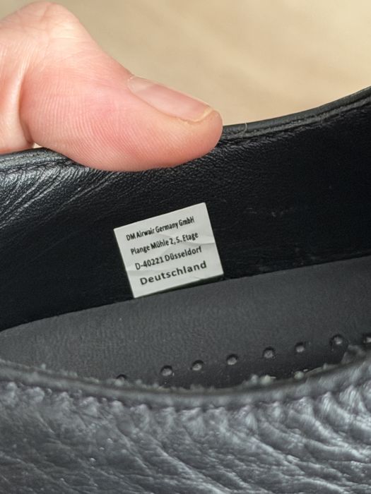 Dr.martens 1461 virginia leather oxford shoes