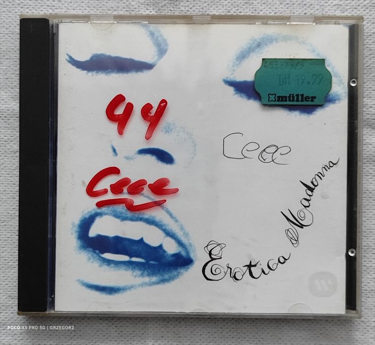 Madonna Erotica płyta CD