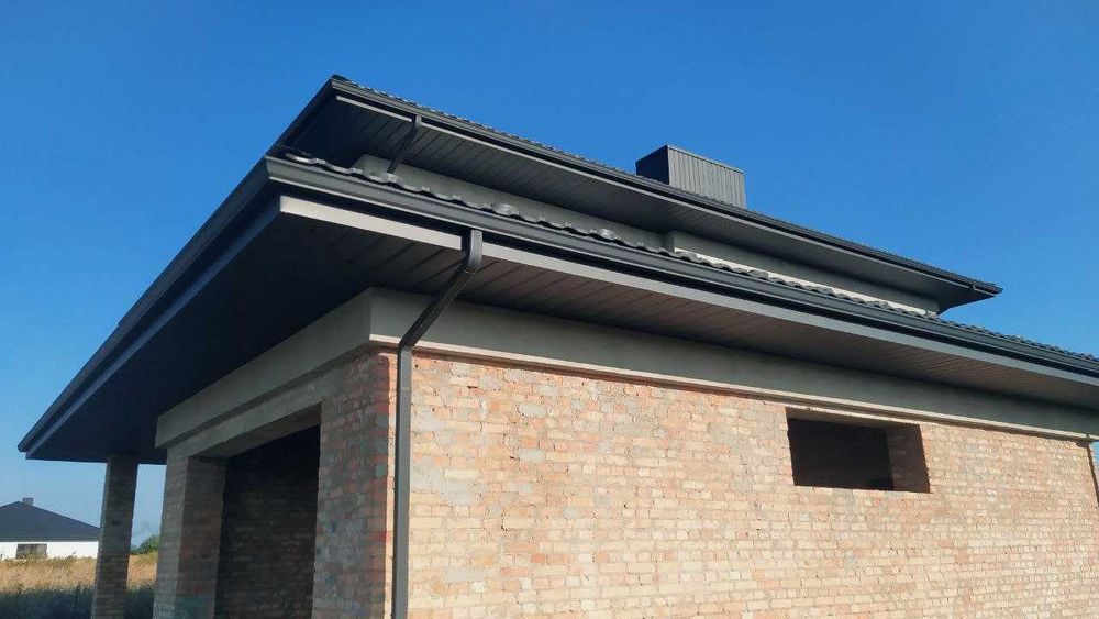 Металева водостічна система/Бриза/Profil/Ринви/Водостоки/Софіт