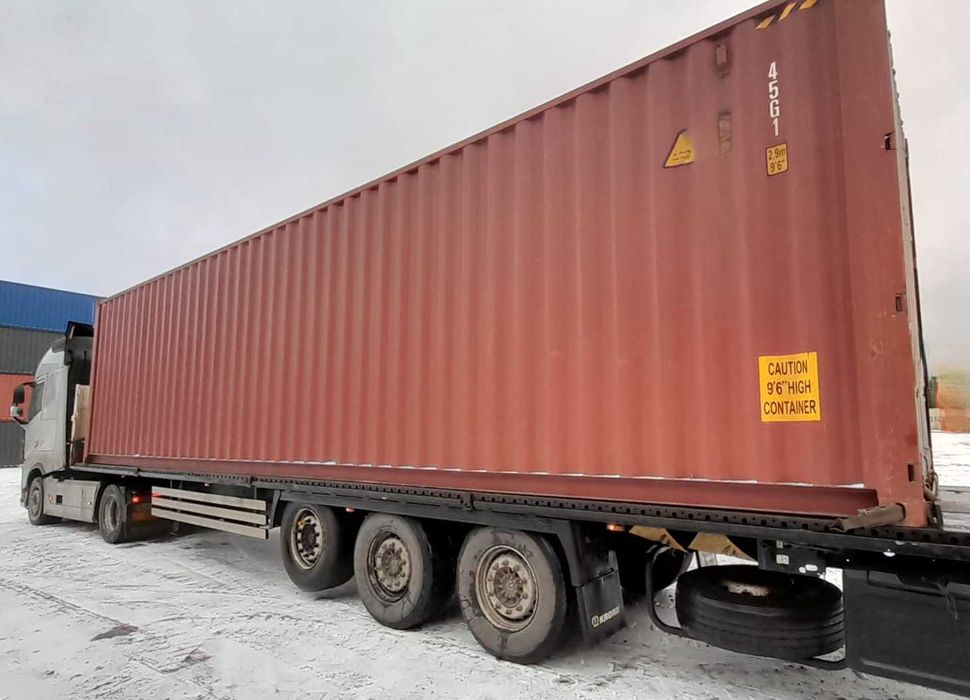 Kontener magazynowy 40HC (12 m) rok 2021/2022 - Transport Cała Polska