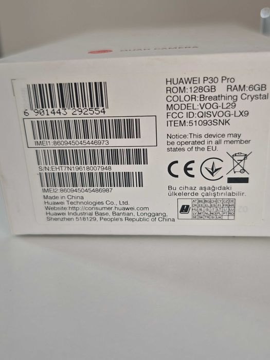 Huawei p30 pro 6/128