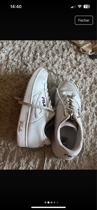 Sapatilhas FILA brancas