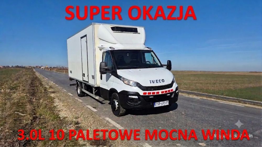 Iveco Daily  Daily 70C17 Chłodnia mroźnia winda 10 paletowe dwa agregaty