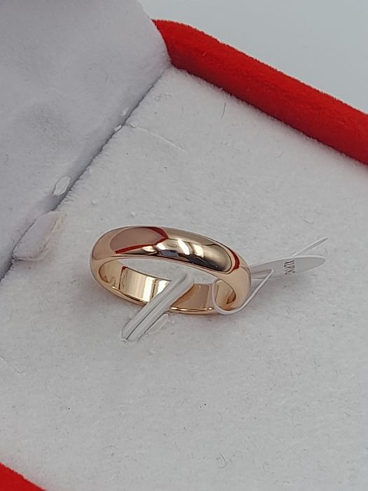 Obrączka Xuping pozłacana 18 k Rozmiar 7
