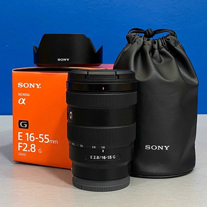 Sony E 16-55mm f/2.8 G | NOVA | 3 ANOS DE GARANTIA | REEMBOLSO DE 100€