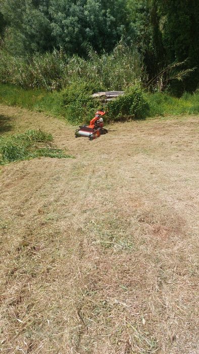 Limpeza de terrenos com destroçador pedestre- rápido e eficaz