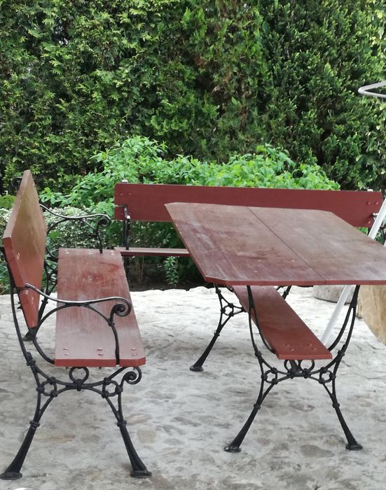 Meble ogrodowe ręcznie robione