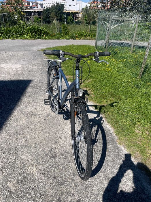 bicicleta citadina unisexo decathlon BERG 520