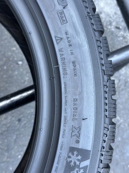 Топові шини‼️Michelin Pilot Alpin 99V 245/45 r17 8мм 2024рік‼️Зимові шини