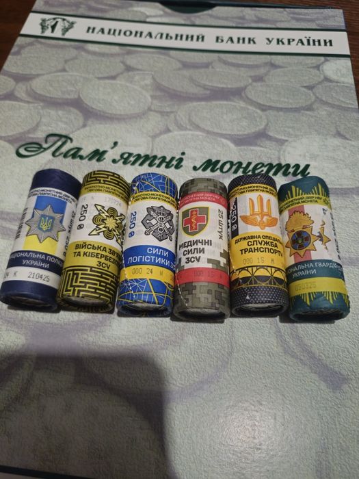 Роли 10-гривневих  монет