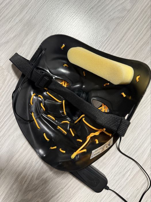 Неоновая маска Анонимуса Судная ночь