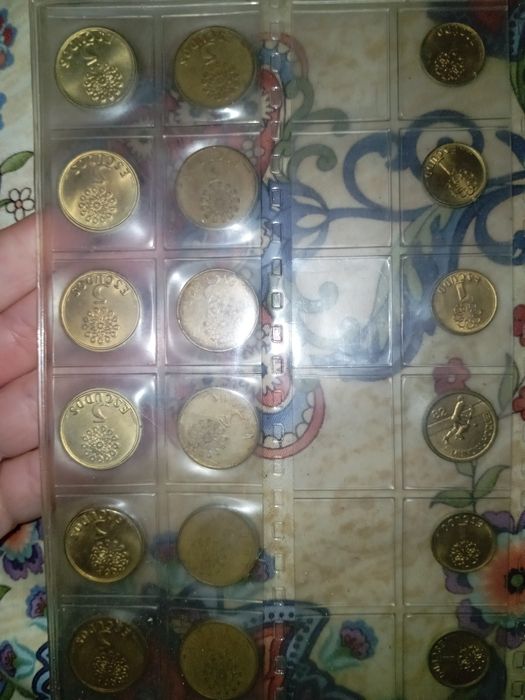 Lote de moedas portuguesas  só estas 5,1 escudo