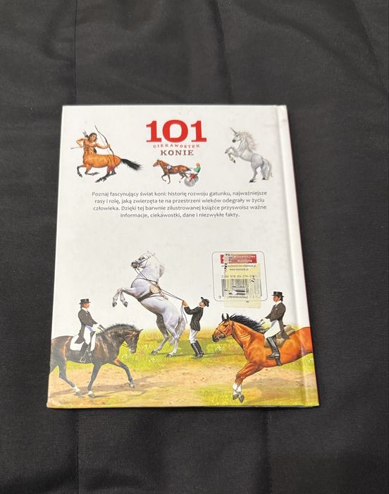 Książka - 101 ciekawostek. Konie – Olesiejuk