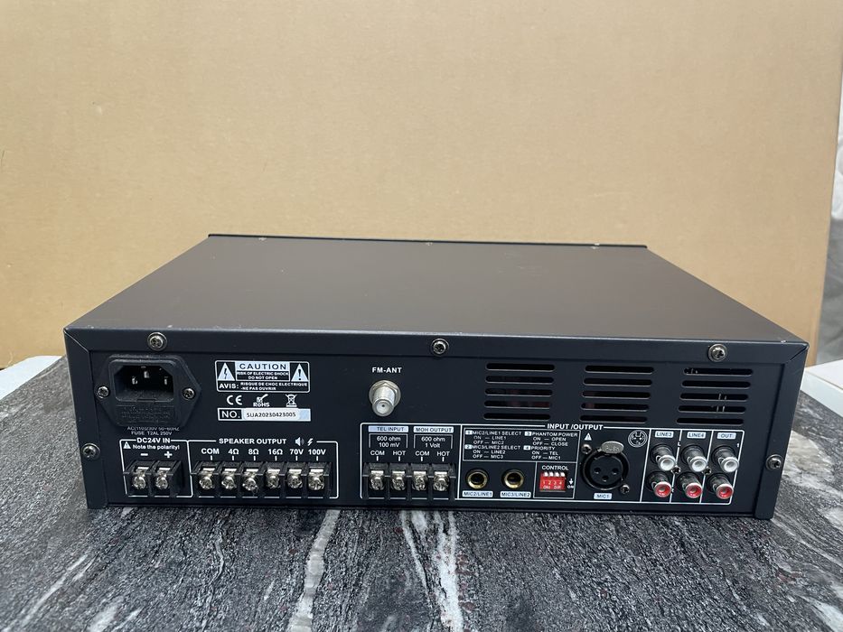 Wzmacniacz Miksujący MUSIC ALL MA-60D – Sprawny