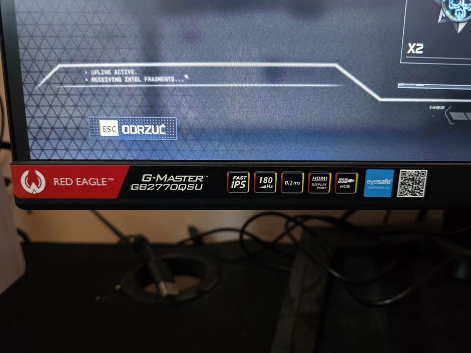 Monitor gamingowy 27 cali IPS 180 Hz Iiyama G-Master GB2770QSU