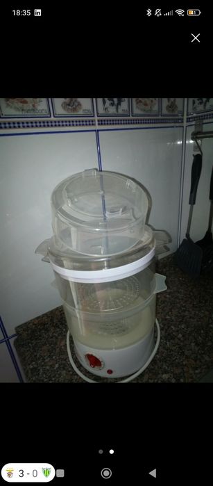 Aparelho de cozinha comida a vapor