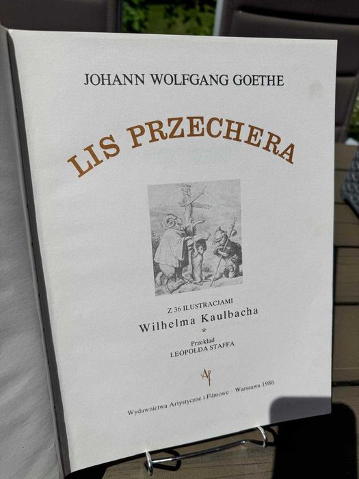 Lis przechera J. W. Goethe