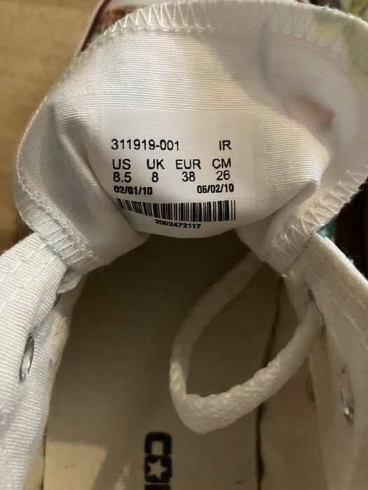 Buty w stylu Converse