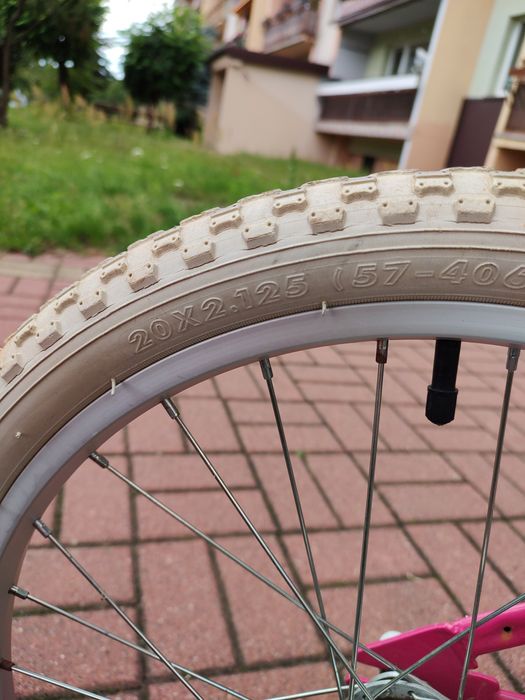 Rower koła 20'' dla dziewczynki