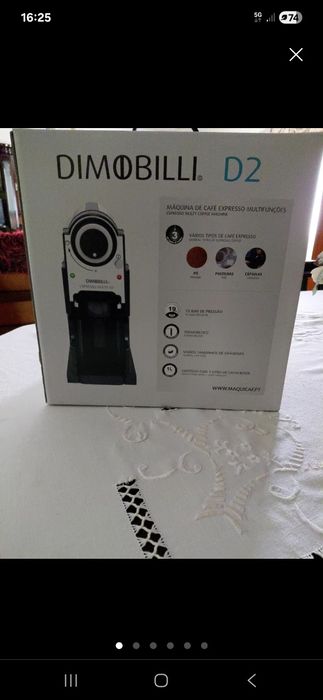 Máquina de cafe nova