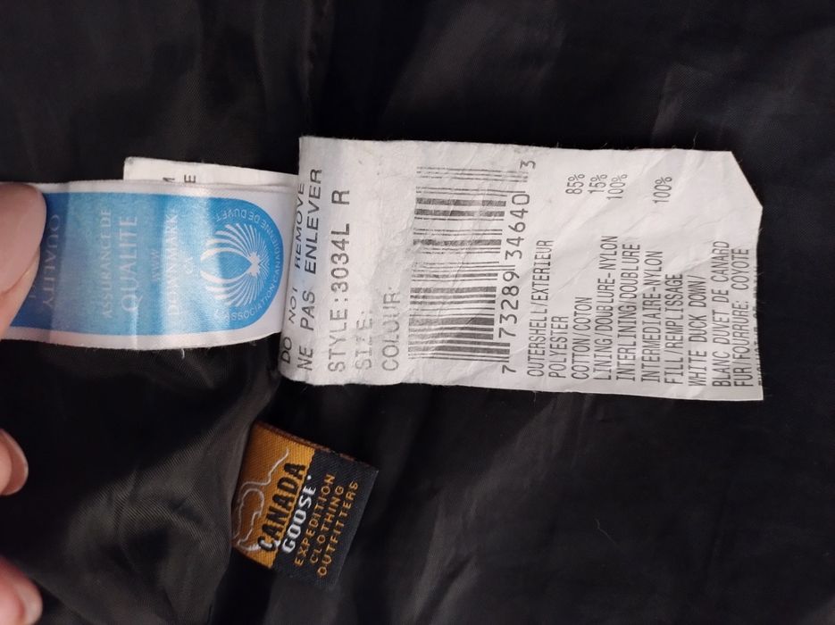 Canada Goose Kurtka puchowa męska XS