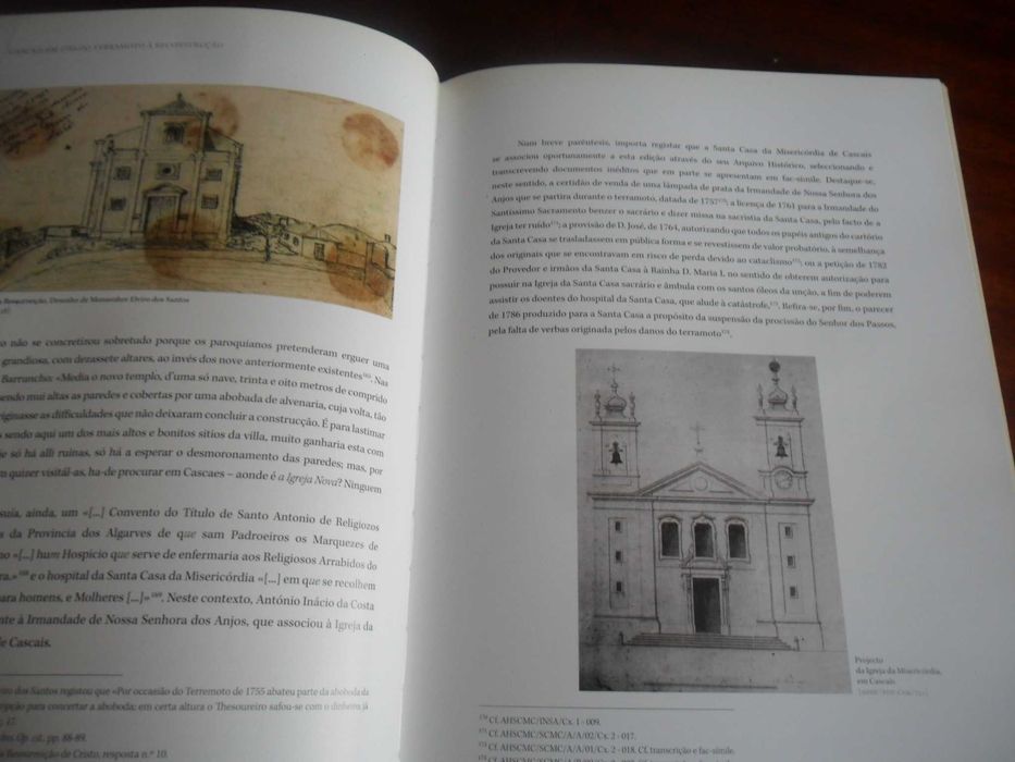"Cascais em 1755 - Do Terramoto à Reconstrução" de António Carvalho