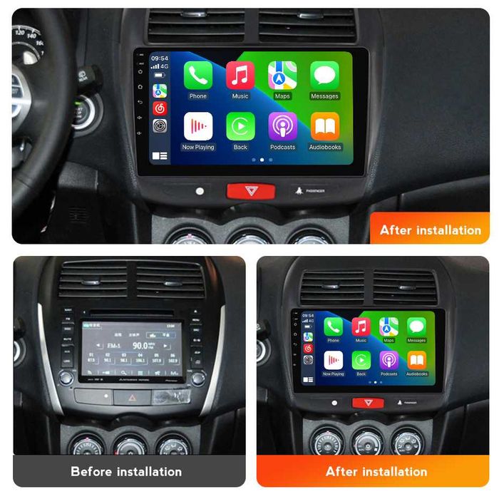 Штатна магнітола Mitsubishi ASX 2010-2017 GPS навігація мультимедія