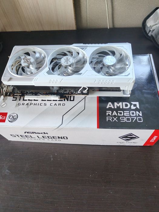 Karta graficzna ASRock steel legend RX9070 16gb - gwarancja